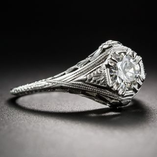 .58 Carat Vintage Diamond Engagement Ring - GIA Certified