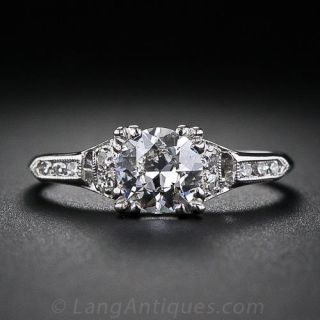 .58 Carat Vintage  Diamond Engagement Ring