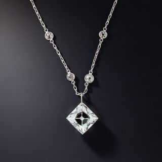 6.51 Carat French-Cut Diamond Pendant - 5