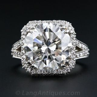 Diamond Platinum Engagement Ring 