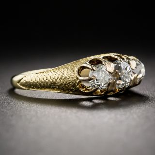 .60 Carat Antique Diamond Three-Stone Ring