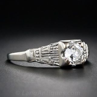 .60 Carat Art Deco Diamond Engagement Ring