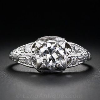 .60 Carat Art Deco Diamond Ring
