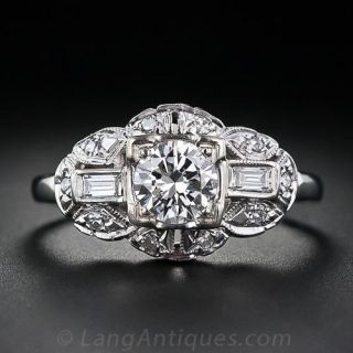Vintage Diamond Engagement Ring 
