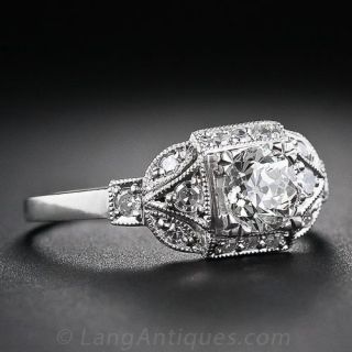.60 Carat Art Deco Style Diamond Engagement Ring