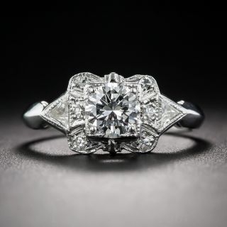 .60 Carat Deco Style Diamond Engagement Ring