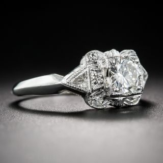 .60 Carat Deco Style Diamond Engagement Ring