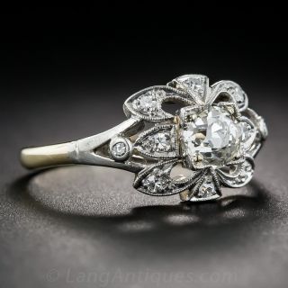 .60 Carat Diamond Antique Engagement Ring