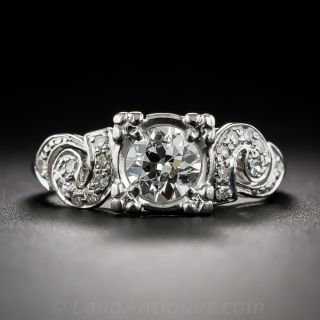 .60 Carat Diamond Art Deco Engagement Ring