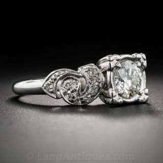 .60 Carat Diamond Art Deco Engagement Ring