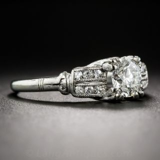 .60 Carat Diamond Art Deco Engagement Ring