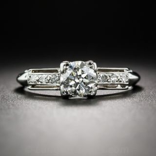 .60 Carat Diamond Vintage Engagement Ring by Jabel - GIA H VS1