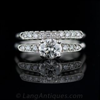 Estate Diamond Wedding Set