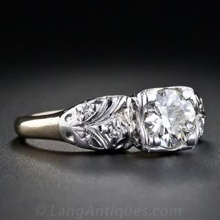 .60 Carat Mid-Century Diamond Engagement Ring