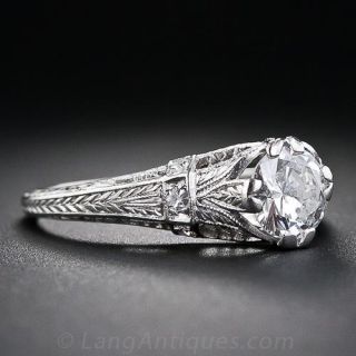 .60 Carat Neo-Classical Vintage Engagement Ring