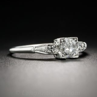 .60 Carat Octagonal Diamond Ring - GIA E VS2