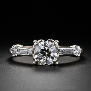 Vintage Diamond Engagement Ring 