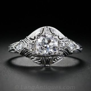 .60 Carat Vintage Diamond Engagement Ring