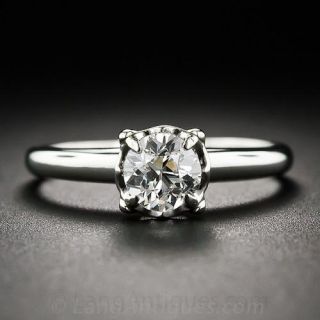 .60 Carat Vintage Diamond Solitaire