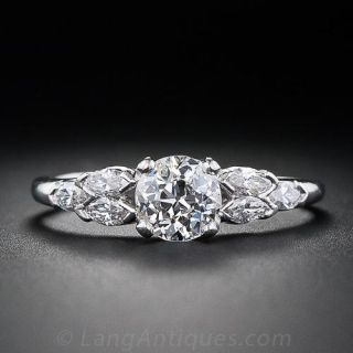 .61 Carat Vintage Diamond Engagement Ring