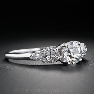.61 Carat Vintage Diamond Engagement Ring