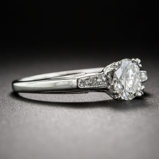.62 Carat Mid-Century Platinum and Diamond Engagement Ring