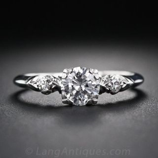 .62 Carat Vintage Diamond Engagement Ring