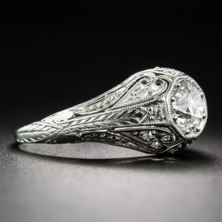 .63 Carat Art Deco Engagement Ring