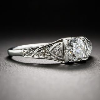 .63 Carat Diamond Art Deco Engagement Ring 