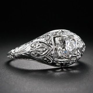 .63 Carat Diamond Edwardian Engagement Ring