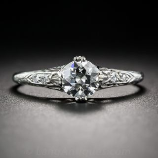 .64 Carat Diamond Vinatge Solitaire Engagement Ring
