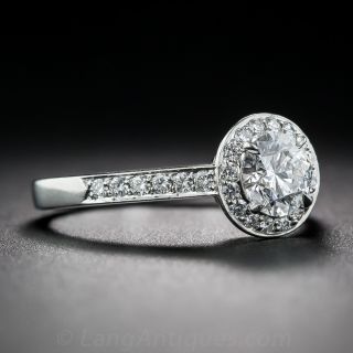 .64 Carat, Platinum, Tiffany and Co. Diamond Ring