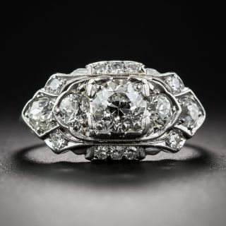 .65 Carat Diamond Art Deco Ring