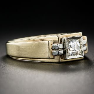 .65 Carat Diamond Gent's Art Deco/Retro Ring