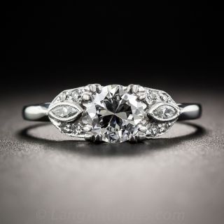 .65 Carat Diamond Vintage Engagement Ring