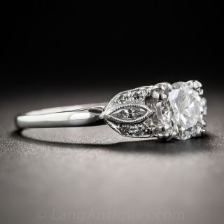 .65 Carat Diamond Vintage Engagement Ring