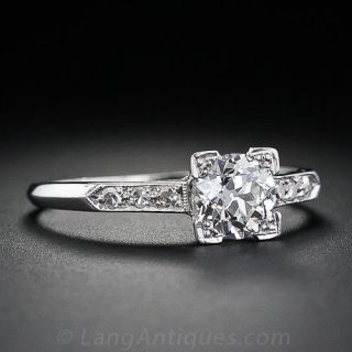 .65 Carat Vintage Diamond Engagement Ring