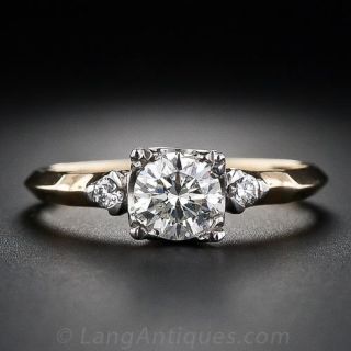 .65 Carat Vintage Diamond Engagement Ring