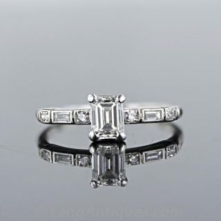 Vintage Diamond Engagement Ring 