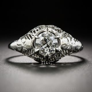 .67 Carat Edwardian Diamond Engagement Ring - 2