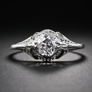 .67 Carat G-VS1 Vintage Diamond Engagement Ring