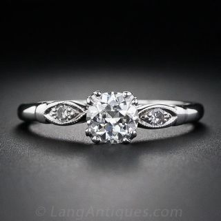 .67 Carat Vintage Diamond Engagement Ring