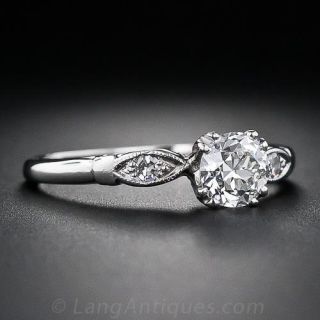 .67 Carat Vintage Diamond Engagement Ring