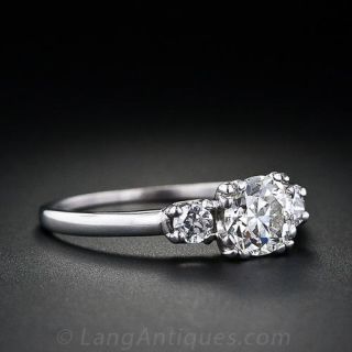 .67 Carat  Vintage Diamond Engagement Ring