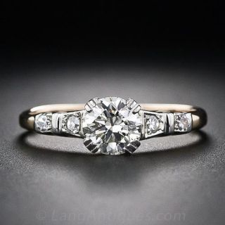 .68 Carat Vintage Diamond Engagement Ring