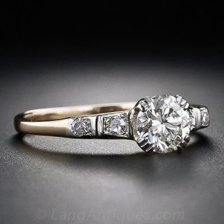 .68 Carat Vintage Diamond Engagement Ring