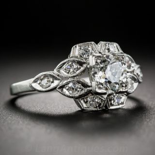 .69 Carat Art Deco Engagement Ring
