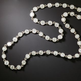7.00 Carat Diamonds-by the-Yard 17 Inch Necklace - 3