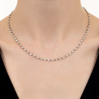 7.00 Carat Diamonds-by the-Yard 17 Inch Necklace