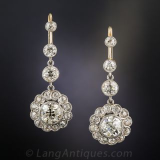 7.50 Carat Diamond Dangle Drops - 2